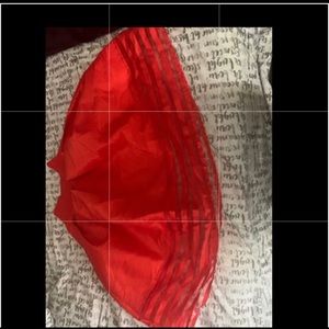 Red skirt